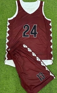 Uniforme de Baloncesto Personalizado con Nombre, Número y Logotipo, Impresión Digital, Reversible, Camiseta de Entrenamiento, Pantalones Cortos de Baloncesto para Hombre - Product Image 2