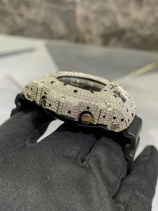<span class=keywords><strong>Casio</strong></span> Vòng Moissanite Kim Cương DW-6900 Đồng Hồ Iced out Kim Cương Người Đàn Ông Của Đồng Hồ Kỹ Thuật Số Hip Hop Kim Cương Đồng Hồ Món Quà Kỷ Niệm Cho Anh - Product Image 4