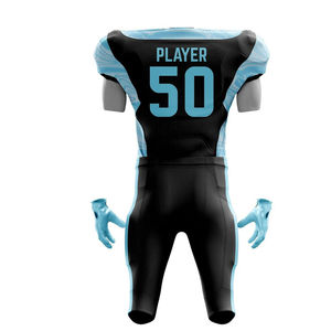 Full Sublimation American Football Jersey with Integrated <b>Padded</b> <b>Pants</b> Heavy Duty Uniform for Comfort Style - Product Image 2