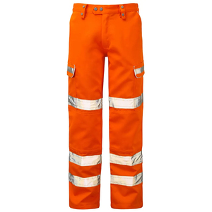 Pantalones de Trabajo de Seguridad Transpirables con Certificación CE de Poliéster de Nuevo Diseño para Hombre, Cinta Reflectante, Luz LED Intermitente, Impermeables, Personalizados - Product Image 3