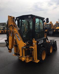 รถตักล้อยาง JCB 1CX รุ่น Retro พร้อมหัวตักดินด้านหน้าและด้านหลัง เครื่องจักรก่อสร้าง - Product Image 3