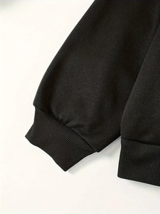 Sweat à capuche en molleton de coton épais pour hommes pull personnalisé surdimensionné vêtements décontractés sweats d'hiver col à capuche imprimé - Product Image 2