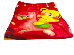 ผ้าห่มผ้าฟลีซผ้าคอรัลเป็นมิตรต่อสิ่งแวดล้อมสำหรับเด็กผ้าโพลีเอสเตอร์เนื้อนุ่มอุ่นสบายผลิตในอินเดีย - Product Image 5