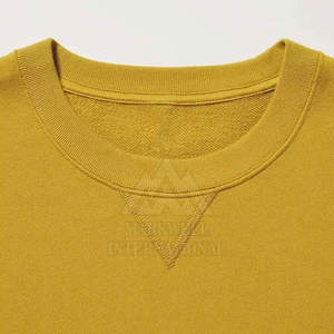 เสื้อสเวตเชิ้ตผู้ชายสำหรับฤดูหนาว สีพื้น เสื้อสเวตเชิ้ตผู้ชายทรงโอเวอร์ไซส์ แฟชั่นเสื้อผ้าพื้นฐาน เสื้อสเวตเชิ้ตสำหรับผู้ชาย - Product Image 4