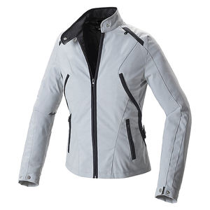 Chaquetas de moto de poliéster de buena tela con cuello levantado transpirable fácil de llevar de diseño moderno - Product Image 1