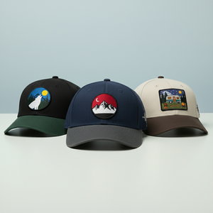 หมวกแก๊ปตาข่ายผ้าฝ้ายแฟชั่นใหม่สำหรับฤดูใบไม้ผลิและฤดูร้อน ระบายอากาศได้ดี ป้องกันแสงแดด ปักลาย 3 มิติ สไตล์สตรีท สำหรับกิจกรรมกลางแจ้ง - Product Image 2