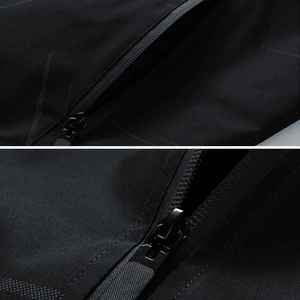 Chaqueta de Béisbol de Invierno para Hombre, Talla Grande, Lona 100% Algodón, Transpirable, Cuello Alto, Estilo Universitario Informal - Product Image 3