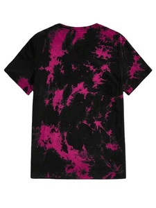 Top vente qualité supérieure nouveau Design doux au toucher respirant anti-rides séchage rapide hommes couleur vibrante hommes tie dye t-shirt - Product Image 4
