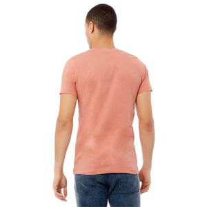 Camiseta Elegante para Hombre con Cuello Redondo, Diseño de Punto de Manga Corta, Cómoda y Versátil, Ideal para Serigrafía Personalizada - Product Image 3