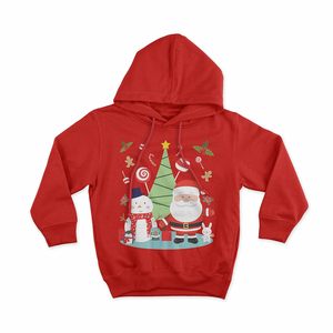 Sweats à capuche spéciaux pour événements de Noël Sweat à capuche sur le thème du Père Noël Sweat à capuche en coton Toutes les tailles disponibles Capuche de Noël du Père Noël - Product Image 4