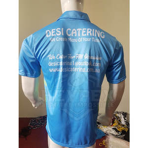 Camiseta de Golf Personalizada con Logotipo, de Alta Calidad, Antiarrugas, de Secado Rápido, 100% Algodón, para Hombre, Estampado Liso de Verano, 200 Gramos - Product Image 6