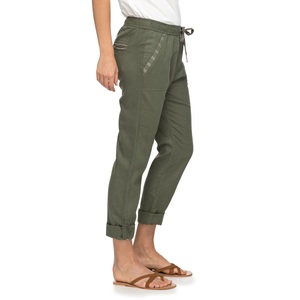 Precio de fábrica Hecho Servicio OEM Pantalones chinos y Pantalones de mujer de color sólido Pantalones chinos de calidad superior de talla grande para mujeres de BD - Product Image 2