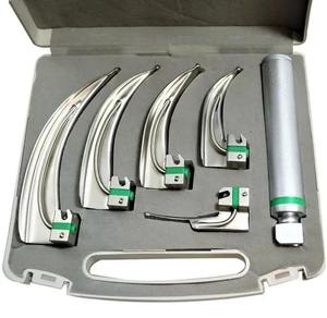 Laryngoscope d'anesthésie adulte personnalisable jetable ensemble ORL opérations utilisation d'urgence des machines d'instruments chirurgicaux de l'hôpital - Product Image 1