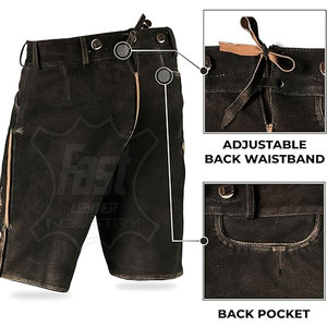 2025 Bavarian <b>Shorts</b> Customized Made Premium Quality Breathable Lederhosen Bavarian <b>Shorts</b> New Design Stylish - Product Image 6