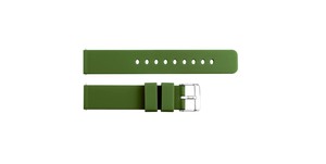 JD417 Sport Green Breathable Durable Water-Resistant Silicone Soft Light Comfortable Adjustable Smart <b>Watch</b> Strap Unisex 12-24mm - Product Image 4