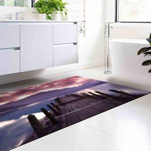 Alfombra con Estampado de Nubes: Regalo para Damas de Honor, Grande, Decoración para Bodas y Salones, Alfombra de Terciopelo - Product Image 4