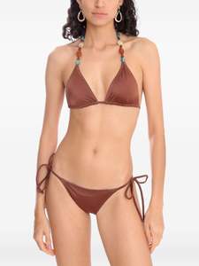 Nouveau design personnalisé, tenue de plage sexy une pièce à perles audacieuses, ensemble de bikini 2 pièces prêt à porter pour les sorties à la plage - Product Image 6