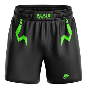 Shorts de BJJ MMA unisexes sur mesure, extensibles, durables, légers, à séchage rapide, en Spandex/Polyester pour l'entraînement - Product Image 4