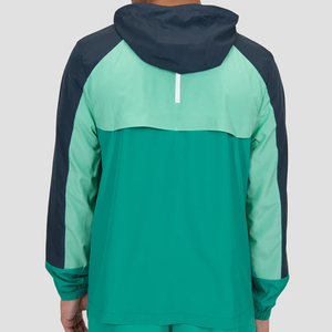 Wholesale <b>Men</b> <b>Waterproof</b> Windbreaker <b>Jacket</b> Hooded <b>Lightweight</b> Reflective Sports Coat Outdoor Windproof Casual <b>Jacket</b> - Product Image 2