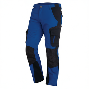 Pantalon de travail FLORIAN Taille 52 Royal/Noir FHB Vêtements élégants Sac inclus - Product Image 2