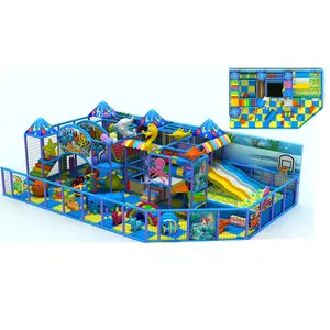 Cheap Ocean Theme Kids Commercial Indoor Playground Equipment For Children's Amusement Park