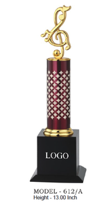 Hot Sale Glass Crystal Music Note Awards <b>Singing</b> Dacing Speech Guitar <b>Microphone</b> Violin Contest Trophy Tradeshow Giveaways - Product Image 4