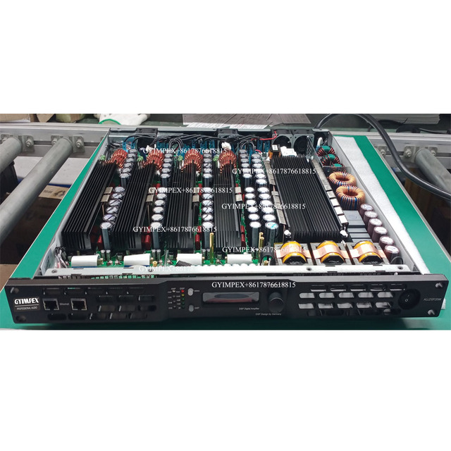 ALLDSP 3600 Watt 1u Class D Digital Amplifier Professional 4 Channel Power Amplifiers DSP Power Amplifier for Subwoofer 2ohm