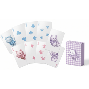 Cartas de Póker Impresas con Logotipo Personalizado - Cartas de Póker Portátiles para Diversión Familiar - Product Image 1