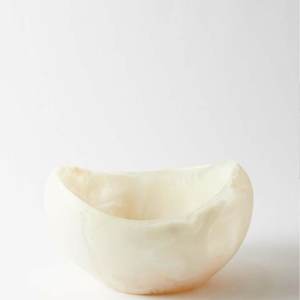 Cuenco plano de resina blanca Wanda, cuenco de resina en línea al mejor precio, tamaño de producto personalizado hecho en India - Product Image 3