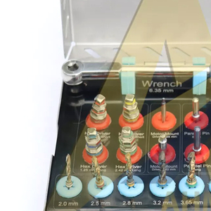 Forets chirurgicaux pour implants dentaires 18 pièces Soins bucco-dentaires Bonne vente Meilleur matériel Instrument dentaire en acier par SUAVE INSTRUMENTS SURGICAUX - Product Image 5