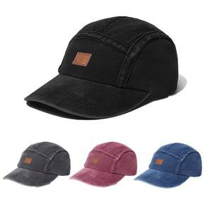 Gorra de Béisbol de 5 Paneles de Algodón Lavado de Alta Calidad Personalizada 2026 con Gorra Trucker de 5 Paneles de Skateboard - Product Image 1