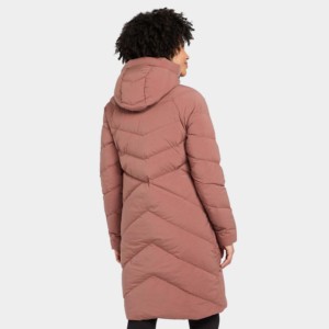 Chaqueta acolchada de algodón de invierno a la moda para mujer, chaqueta de lluvia estampada de manga larga al por mayor para niñas y damas - Product Image 4