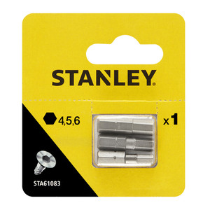 Piranha/ X61083 3 Inserti Mm.25 Es. 4-5-6 - Product Image 1