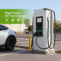 Chargeur de voiture électrique DC certifié CE EVEGO Niveau 3 OCPP 2.0.1 120-240kW Protection IK10 Écran tactile 10 pouces Station de charge 4G