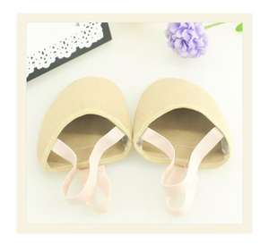 JW Zapatos de Baile de Cuero Suave, Zapatillas de Ballet de Suela Completa, Zapatillas de Ballet de Lona Elástica de Calidad Al por Mayor para Entrenamiento de Danza - Product Image 5