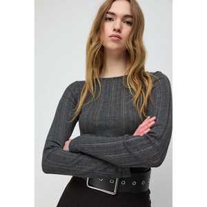 Casual Transparent Detail Blouse Embroidered Logo Chiffon Knitted Cotton Lace <b>Decorations</b> Office Shirt for Autumn <b>Summer</b> Free - Product Image 2