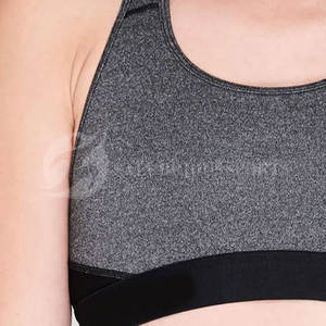 Soutien-gorge de sport antichoc léger de grande taille avec design personnalisé pour dames sans couture - Product Image 4