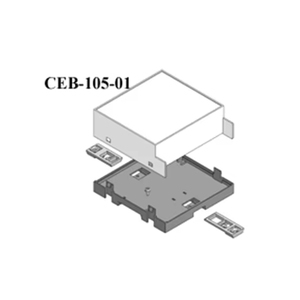 Boîtiers compacts CEB-105 de haute qualité Boîte de commande en plastique ABS directement du fournisseur indien avec armoire à pièces moulées - Product Image 2