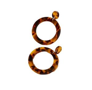 Nuevo diseño hecho a mano, pendientes de la mejor calidad, pendientes redondos de sublimación para mujer, joyería de moda, alfileres esmaltados - Product Image 1