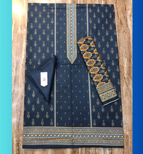 Ssumaira Original BINSAEED Khaddar imprimé numérique 3 pièces non cousu Salwar Kameez indien et pakistanais vêtements Khaddar chemise - Product Image 4