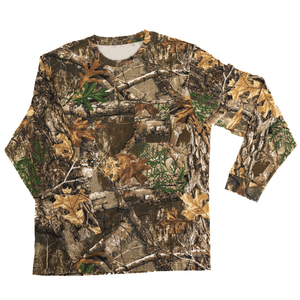 Camisetas de camuflaje de peso pesado de algodón 100% para hombre, camisas de gran tamaño, ropa de caza con estampado de camuflaje, camiseta para exteriores para hombre - Product Image 5