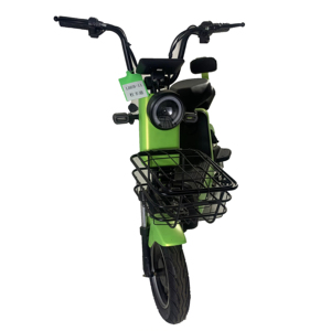 Bicicleta Eléctrica Retro Verde Elegante, Nueva Llegada 2026, Velocidad Máxima 40 km/h, Frenos de Tambor Delanteros y Traseros, Bicicleta Eléctrica para Adultos - Product Image 2
