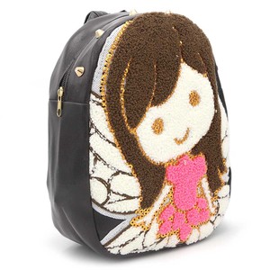 Girls <b>Backpack</b> (7572B) - <b>Black</b> - Product Image 3