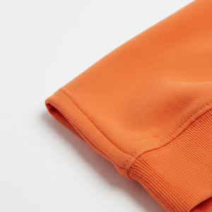 Sudadera de cuello redondo de invierno para mujer, jersey de manga larga de lana hecho a medida al por mayor de fábrica OEM, ropa de calle informal a la moda frontal - Product Image 6