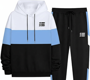 ชุดวอร์มปรับแต่งได้ตามต้องการ | สีพื้น | ดีไซน์มีฮู้ด | ผ้าฟลีซผ้าฝ้าย100% | ป้องกันแบคทีเรียระบายอากาศ | ฤดูหนาว - Product Image 3