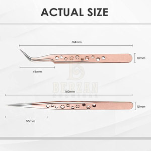 Isolation Eyelash Extension <b>Tweezers</b> Custom Design Lash Extension Isolation <b>Tweezer</b> With Best Price - Product Image 3