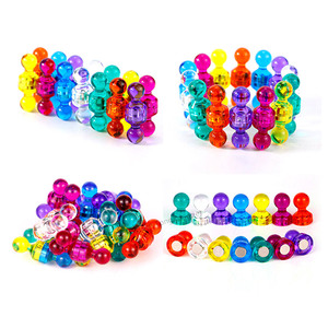 Strong Colorful Magnets White Board Push Pin Magnets <strong>Magnetic</strong> Thumbtack For Home Office - Product Image 2