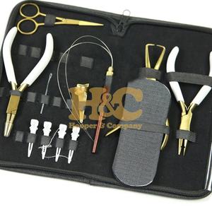 Nuevas Alicates para Extensiones de Cabello en Oferta, Acero Inoxidable de Grado Quirúrgico, Uso Comercial, Tijeras para Microperlas, Peine, Clip, Kit de Herramientas para el Cabello - Product Image 4