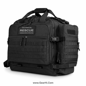 Ruggedized Heavy Duty 1000D Cordura Nylon Technical Rescue Kit Bag Confined Space Extrication Pack <b>Trench</b> Rescue <b>Tool</b> Case - Product Image 2