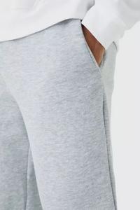 OEM servicio personalizado de gran tamaño de algodón pesado de los hombres de encargo básico Premium negro Jogger pantalón oferta al por mayor tendencia 2024 calidad - Product Image 3